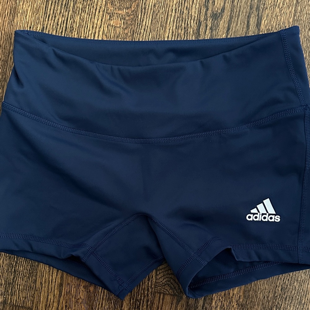 Adidas Women's Dark Blue Athletic Shorts